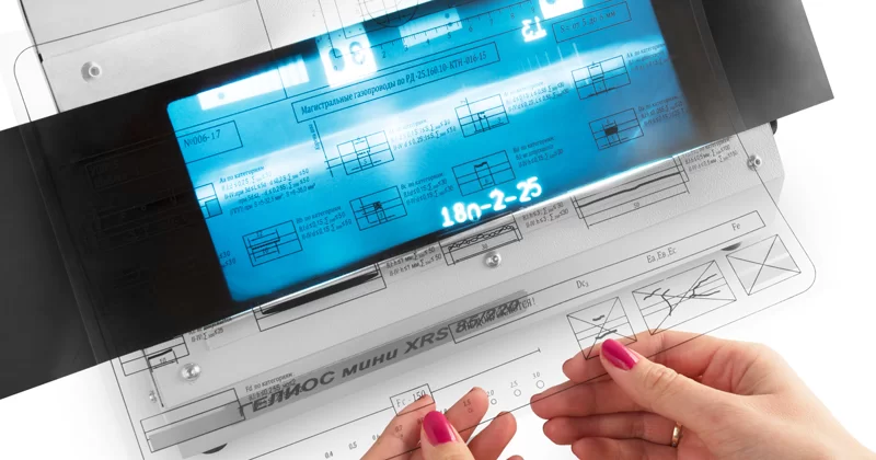 Оценка размера дефектов с помощью УШР-5